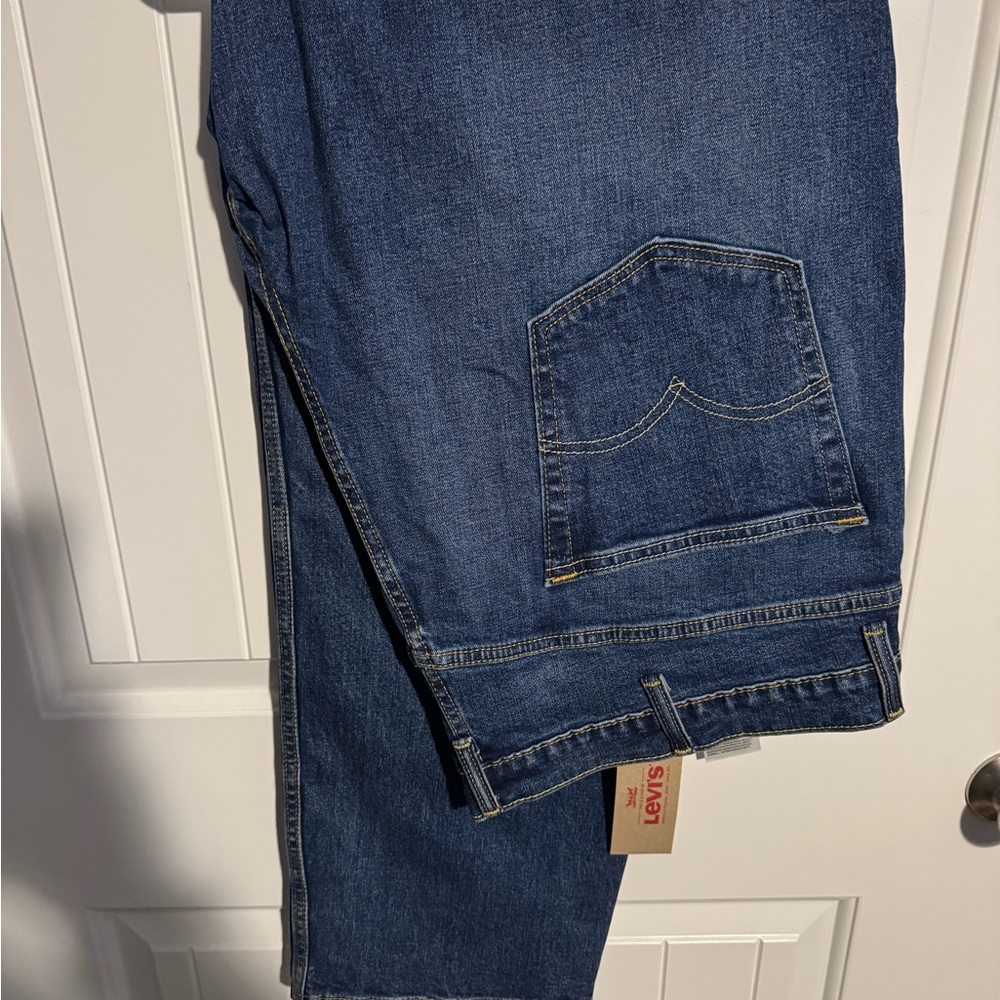 Levi's Blue Relaxed Fit Jeans with Indigo Wash